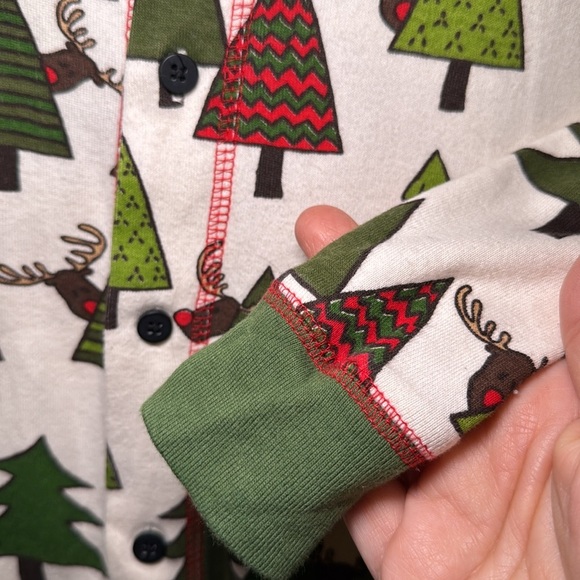 🌻LazyOne Little Boy’s No Peeking! Flapjack size 6 Onsie Pajama Cotton Holiday - Picture 9 of 9